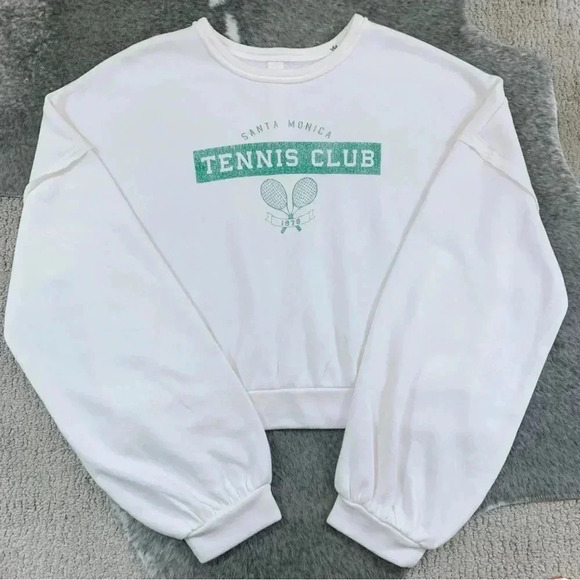 NWT Santa Monica Tennis Club Crewneck - Picture 3 of 10